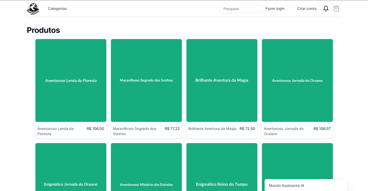 Bookstore e-commerce